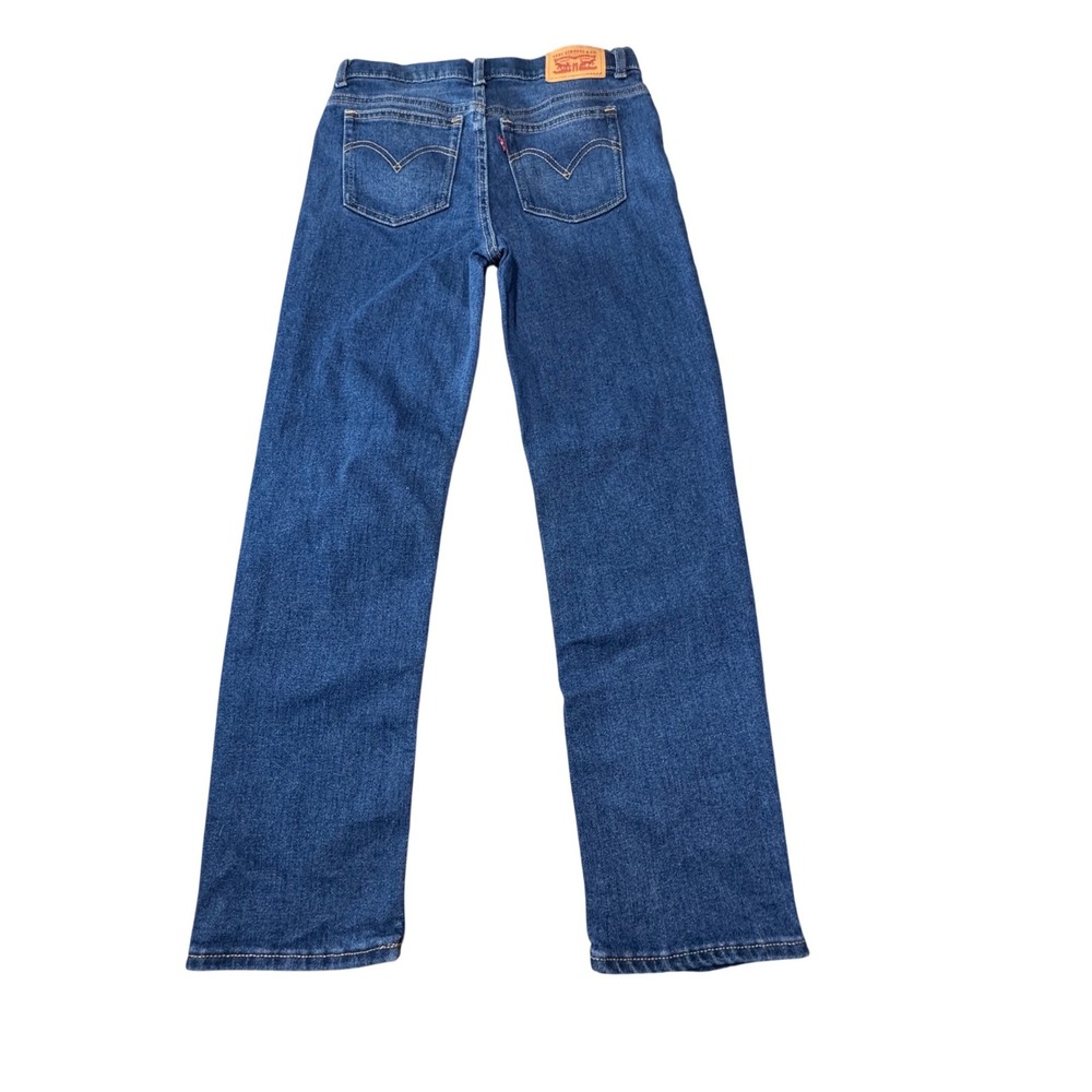 Levi's Low Pro Jeans Kids Size 10 Reg Denim Blue Straight Leg Y2K Skater 1173